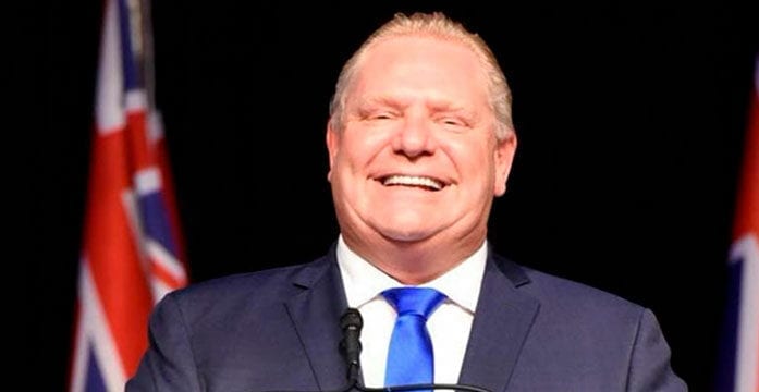 Ontario Premier Doug Ford Ontario’s bloated cabinet is the elephant in the room