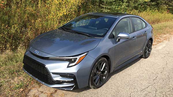 The Toyota Corolla is a hybrid for the masses