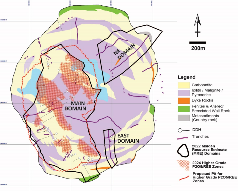 Nuinsco’s Ongoing Data Review at Prairie Lake Critical Minerals Project Identifies Potential Starter Pit Mineralized Domain