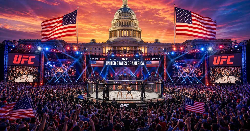 Trump’s MMA stunt trashes presidential tradition