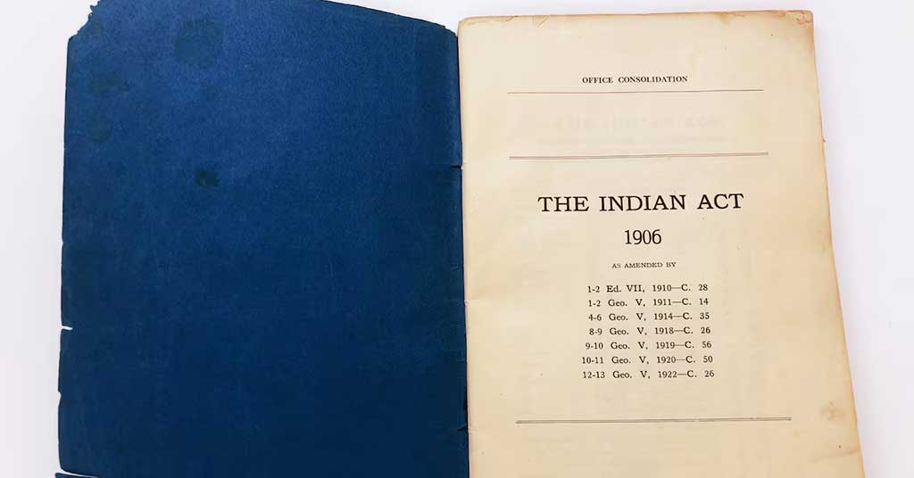 It’s not too late to abolish the Indian Act